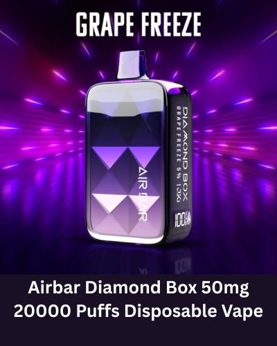 Airbar Diamond Box 50mg 20000 Puffs Disposable Vape in Dubai – Buy Now