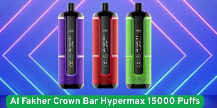 Al Fakher Crown Bar Hypermax 15000 Puffs 0.6MG Nicotine
