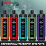 Crown Bar Al Fakher Pro dual mode 8000 Puffs 0.5MG