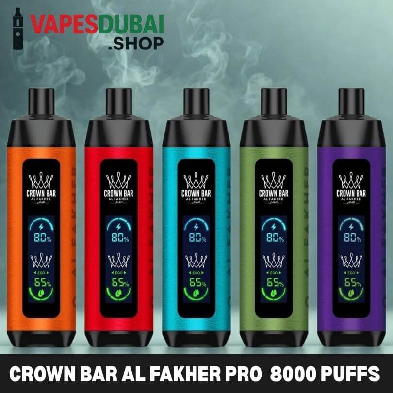 Crown Bar Al Fakher Pro dual mode 8000 Puffs 0.5MG Crown Bar Al Fakher Pro dual mode 8000 Puffs 0.5MG