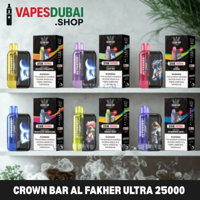 Crown Bar Al Fakher Ultra 25000 Puffs 5mg Nicotine