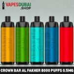 Crown bar Al Fakher 8000 puffs 0.5MG