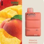FUMMO Magnum 8000 Puffs 2_ Nicotine Disposable Vape Peach Mango