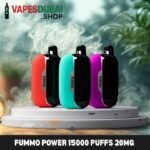 Fummo Power 15000 Puffs 20mg Nicotine None Rechargeable