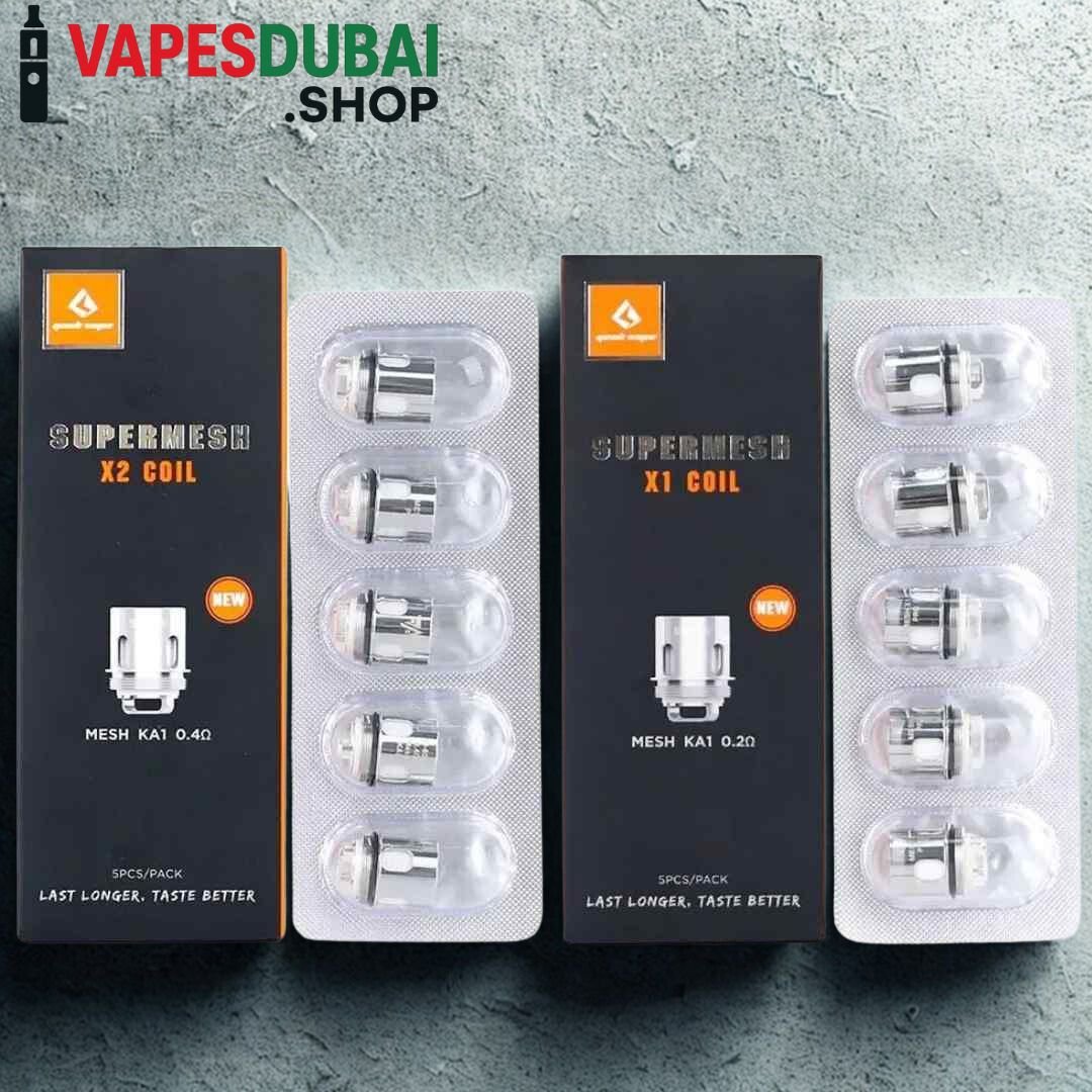 GEEKVAPE Super Mesh X1_X2 Coils In Dubai GEEKVAPE Super Mesh X1_X2 Coils In Dubai