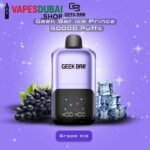 Geek Bar Ice Prince Upto 50000 Puffs 50mg Grape Ice