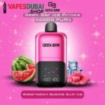 Geek Bar Ice Prince Upto 50000 Puffs 50mg Watermelon Bubblegum Ice
