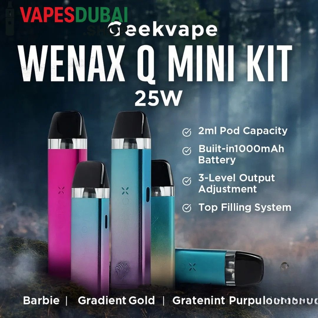 Geekvape Wenax Q Mini Kit 25W In Dubai Geekvape Wenax Q Mini Kit 25W In Dubai