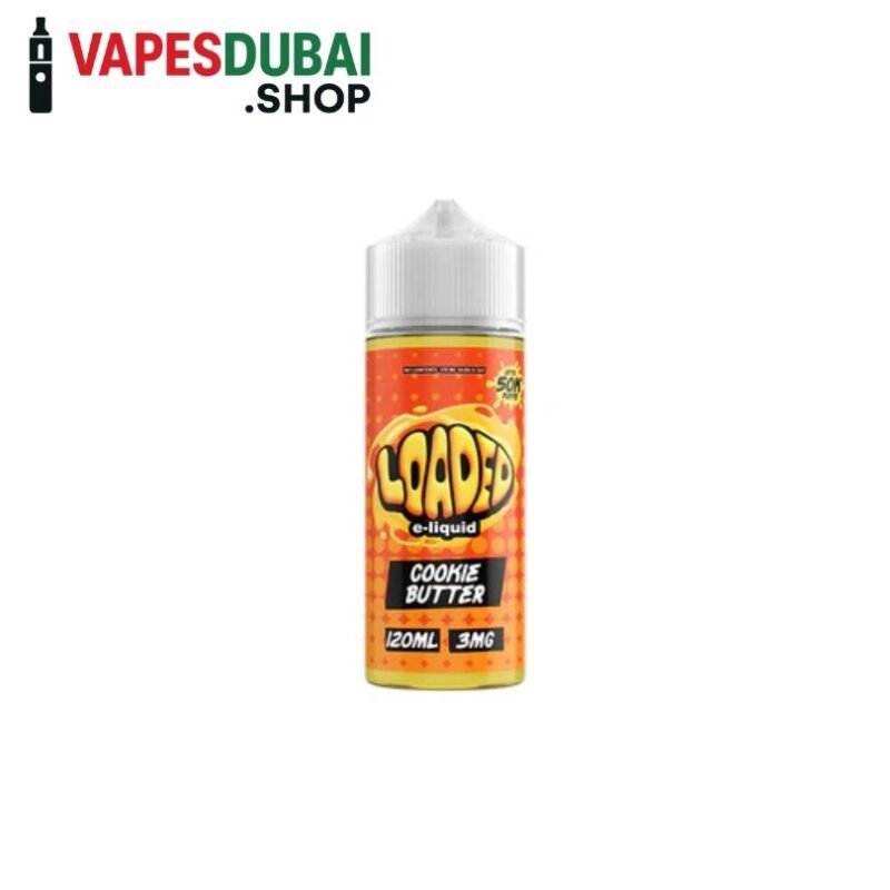 Loaded E-liquid 120ml 3mg Nicotine Flavors In Dubai Cookie Butter