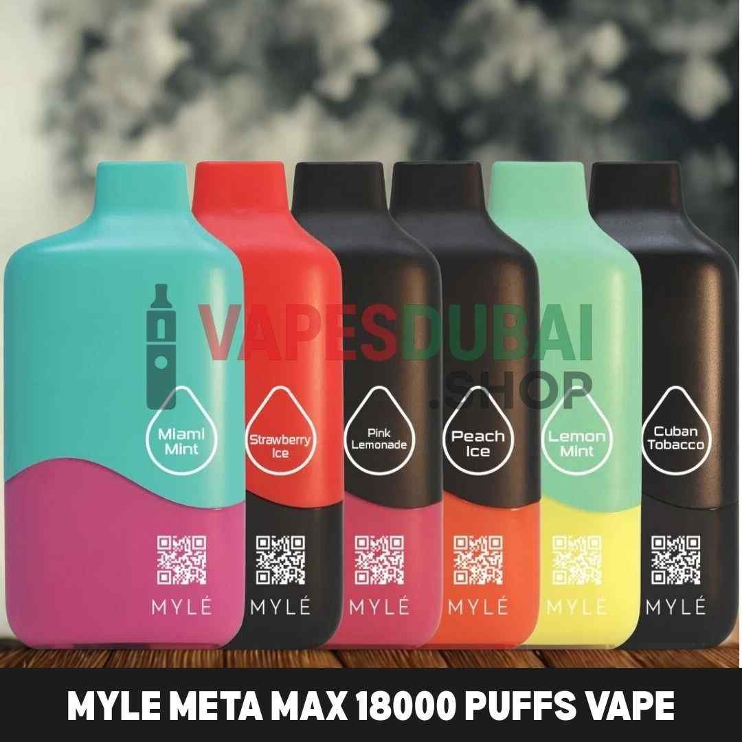 MYLE Meta Max 18000 Puffs Disposable Vape MYLE Meta Max 18000 Puffs Disposable Vape