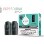 MYLE V5 Meta Pods 2Pack 50Mg Price in Dubai Iced Mint