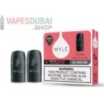 MYLE V5 Meta Pods 2Pack 50Mg Price in Dubai Peach Mango Watermelon