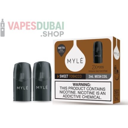 MYLE V5 Meta Pods 2Pack 50Mg Price in Dubai Sweet Tobacco