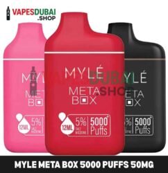 Best Myle Meta Box 5000 Puffs 5% (50mg) Nicotine