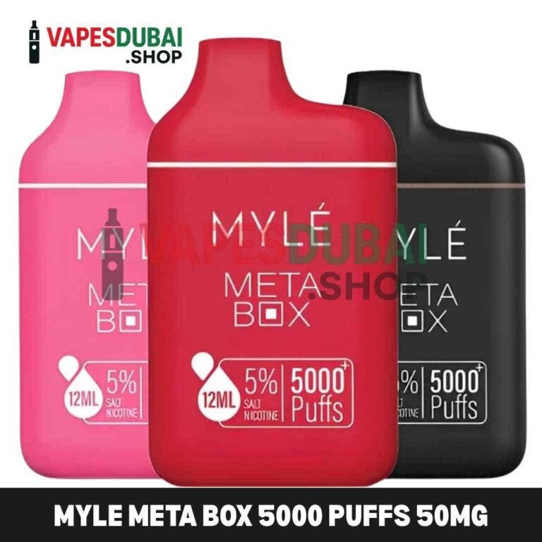 Best Myle Meta Box 5000 Puffs 5% (50mg) Nicotine