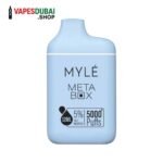 Myle Meta Box 5000 Puffs 5% (50mg) Nicotine Blueberry Lemon