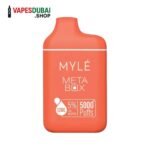 Myle Meta Box 5000 Puffs 5% (50mg) Nicotine Peach Ice