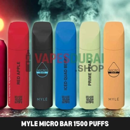 Myle Micro Bar 1500 Puffs Disposable Vape in Dubai