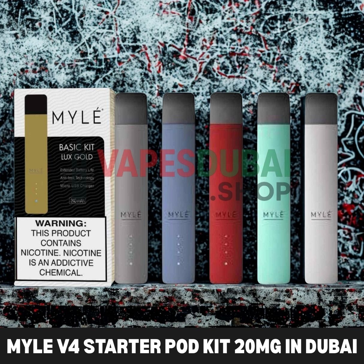 Myle V4 Starter Pod Kit 20Mg In Dubai Myle V4 Starter Pod Kit 20Mg In Dubai