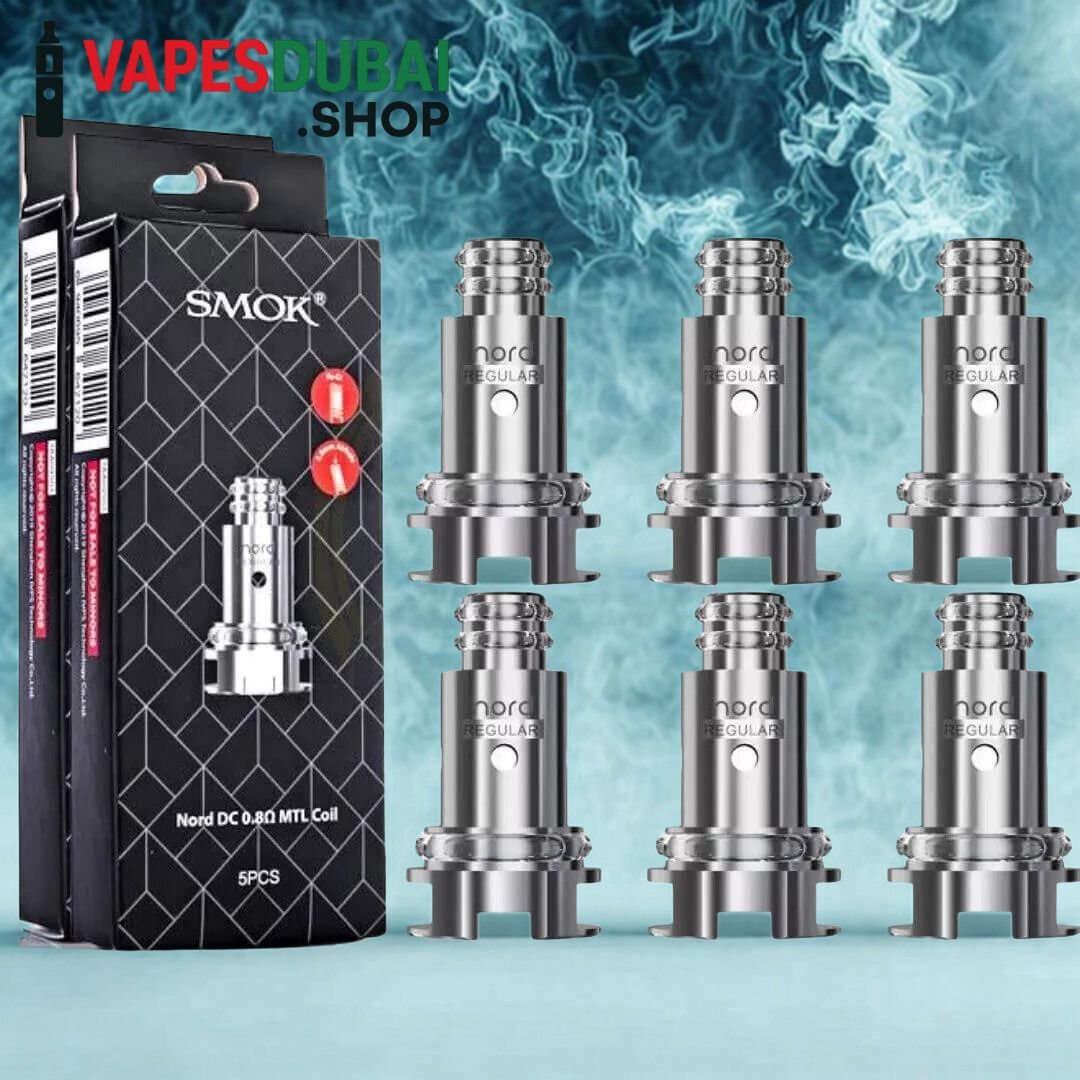 SMOK NORD REPLACEMENT COILS 0.8 Mesh in Dubai SMOK NORD REPLACEMENT COILS 0.8 Mesh in Dubai