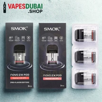 SMOK Novo 2X Pods Meshed MTL Replacement Pods in Dubai
