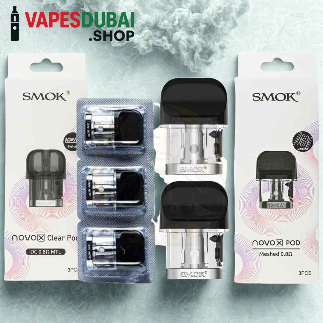 SMOK Novo X Pods DC MTL & Meshed Pod Cartridge SMOK Novo X Pods DC MTL & Meshed Pod Cartridge