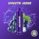 SMOOTH 10000 Puffs 20MG Disposable Vape in Dubai Grape Ice