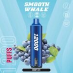 SMOOTH Whale 2% & 5% 12000 Puffs Vape in Dubai Berry Lite