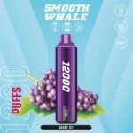 SMOOTH Whale 2% & 5% 12000 Puffs Vape in Dubai Grape Ice