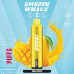 SMOOTH Whale 2% & 5% 12000 Puffs Vape in Dubai Omani Mango