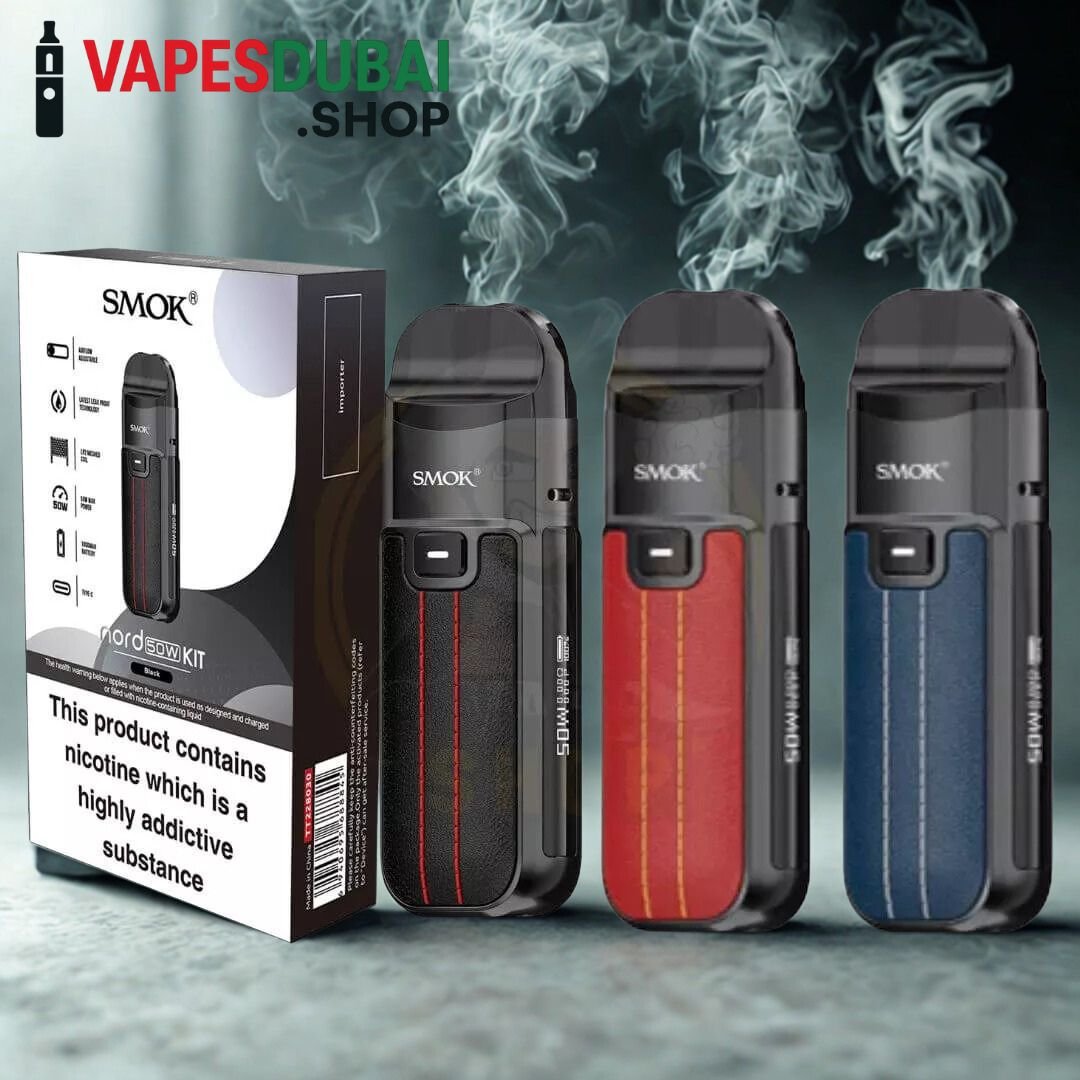 Smok Nord 50w 1800mAh (Leather Series) Pod System In Dubai Smok Nord 50w 1800mAh (Leather Series) Pod System In Dubai