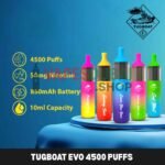 Tugboat Evo 4500 Puffs Disposable Vape in Dubai