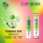 Tugboat Evo 4500 Puffs Disposable Vape in Dubai Green Apple Ice