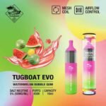 Tugboat Evo 4500 Puffs Disposable Vape in Dubai Watermelon Bubble Gum
