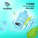 Tugboat T12000 Puffs 50MG Rechargeable Disposable Vape in Dubai Cool Mint