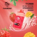 Tugboat T12000 Puffs 50MG Rechargeable Disposable Vape in Dubai Strawberry Mango