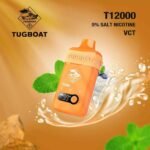 Tugboat T12000 Puffs 50MG Rechargeable Disposable Vape in Dubai VCT