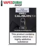 UWELL Caliburn A3S Pod Cartridge 2ml Replacement Pod Cartridge in Dubai 1.0Ω