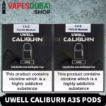 UWELL Caliburn A3S Pod Cartridge 2ml Replacement Pod Cartridge in Dubai
