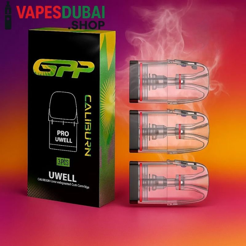 Uwell Caliburn G3_G4_G4 Mini Compatible GPP 3ml Pod Cartridge in Dubai Uwell Caliburn G3_G4_G4 Mini Compatible GPP 3ml Pod Cartridge in Dubai