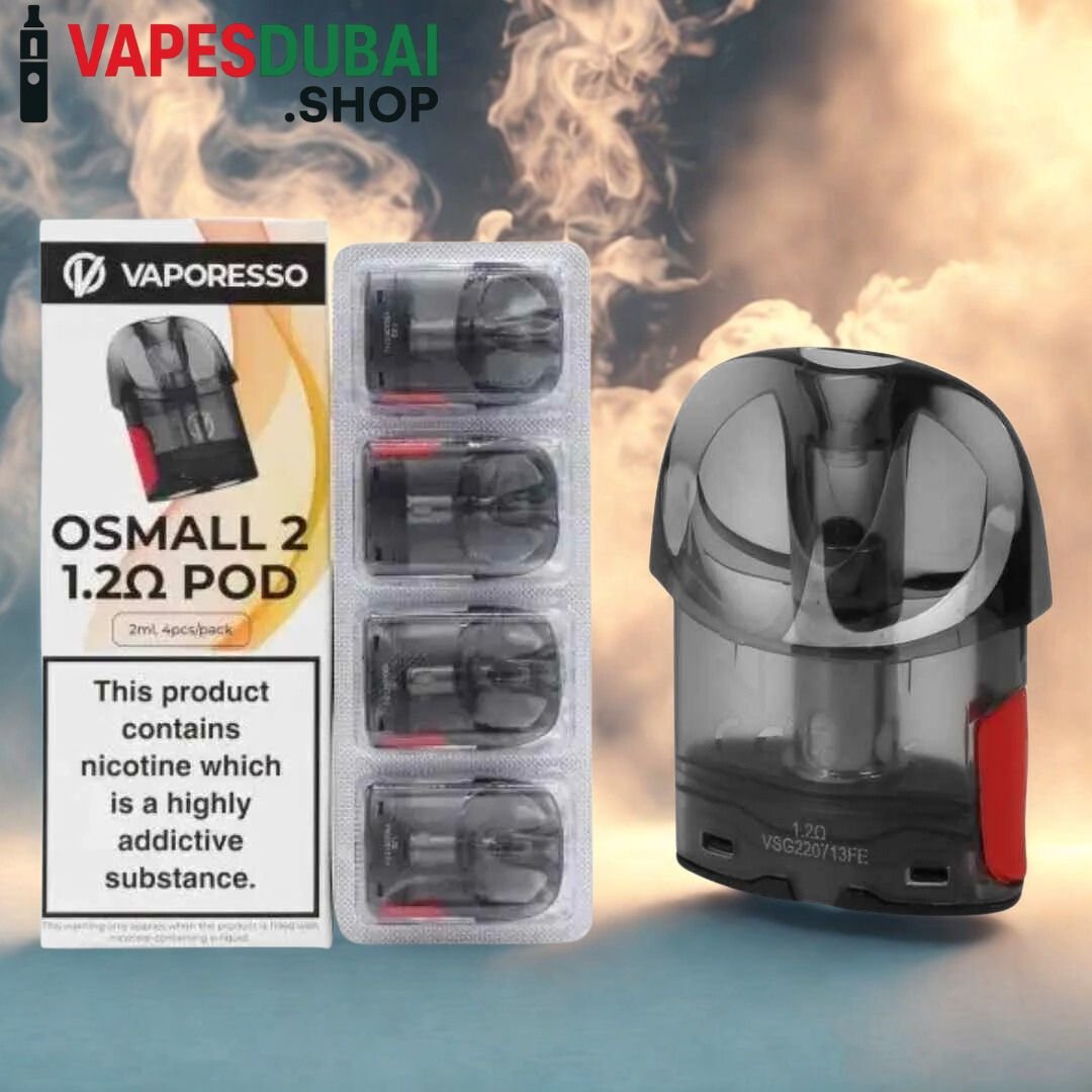 VAPORESSO Osmall 2 Replacement Pod Cartridge (4 PCS) in Dubai VAPORESSO Osmall 2 Replacement Pod Cartridge (4 PCS) in Dubai