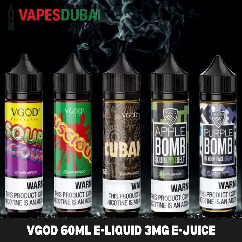 VGOD 60ml E-Liquid 3MG E-Juice VGOD 60ml E-Liquid 3MG E-Juice