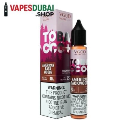 VGOD Tobacco Plus Saltnic 30ml E-Liquid 25mg & 50mg American Backwoods