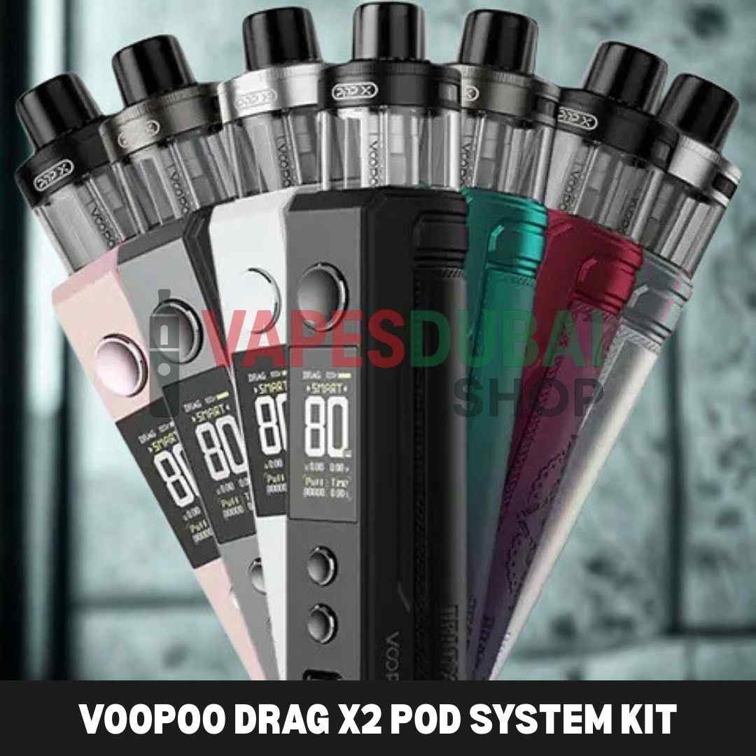 VOOPOO DRAG X2 Pod System Kit in Dubai VOOPOO DRAG X2 Pod System Kit in Dubai