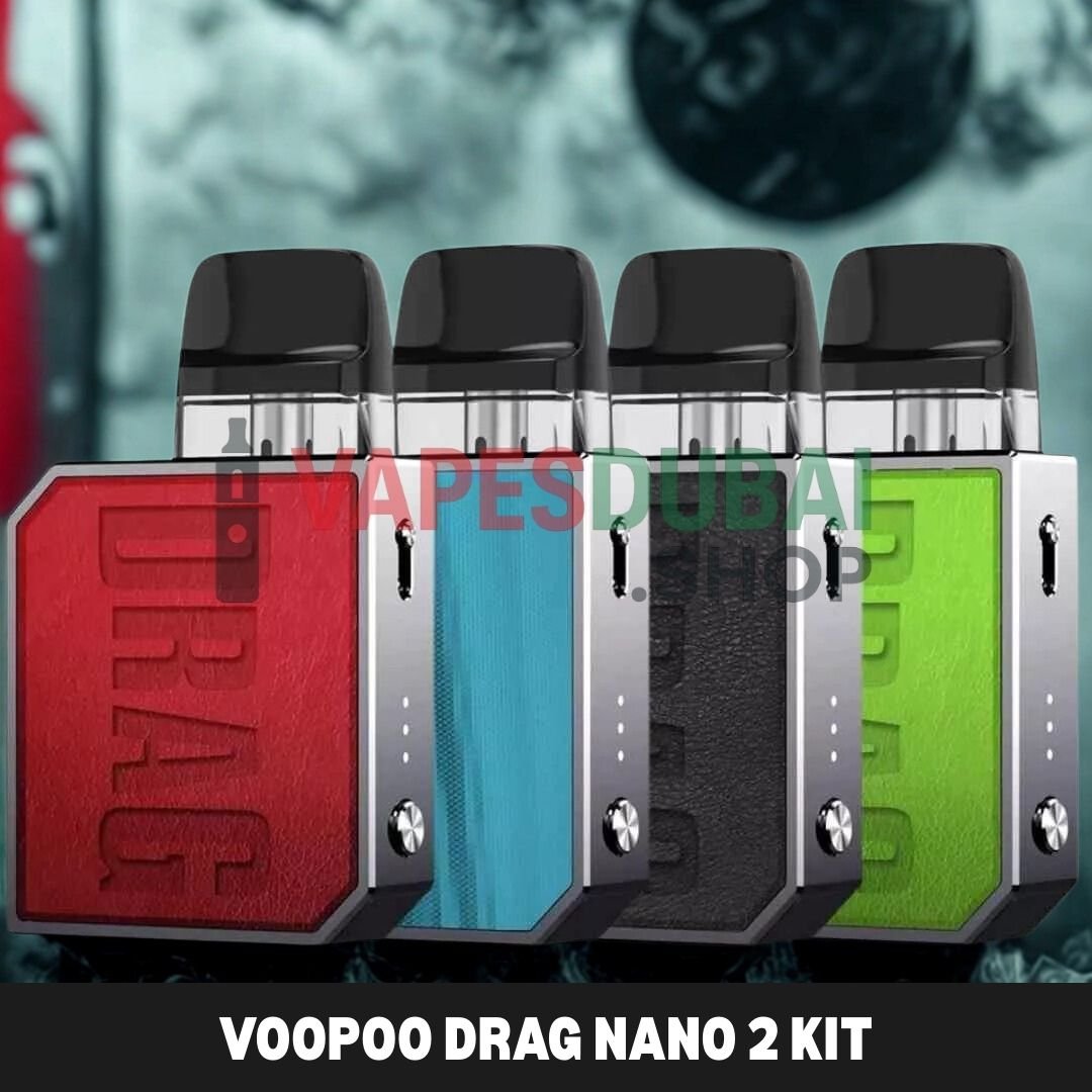 VOOPOO Drag Nano 2 Kit 800mAh Pod System 20W Vape in Dubai VOOPOO Drag Nano 2 Kit 800mAh Pod System 20W Vape in Dubai