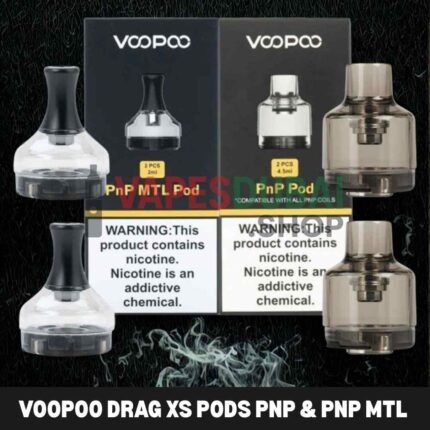 VOOPOO Drag X/S Pods 4.5ml PnP & PnP MTL Replacement Pods in Dubai