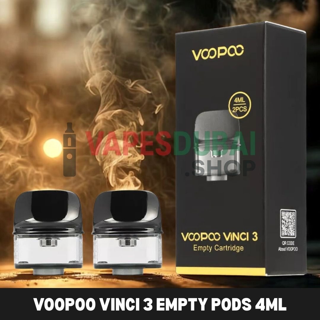 VOOPOO Vinci 3 Empty Pods 4ml Replacement Pod Cartridge in Dubai VOOPOO Vinci 3 Empty Pods 4ml Replacement Pod Cartridge in Dubai
