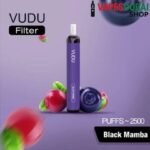 VUDU Filter 2500 Puffs 5% Disposable Vape Black Mamba
