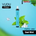 VUDU Filter 2500 Puffs 5% Disposable Vape Cool Mint