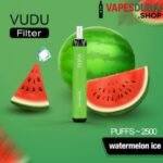 VUDU Filter 2500 Puffs 5% Disposable Vape Watermelon Ice